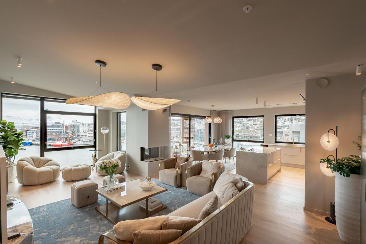 Vindlys Luxury Penthouse Apartment Tromso Exterior photo