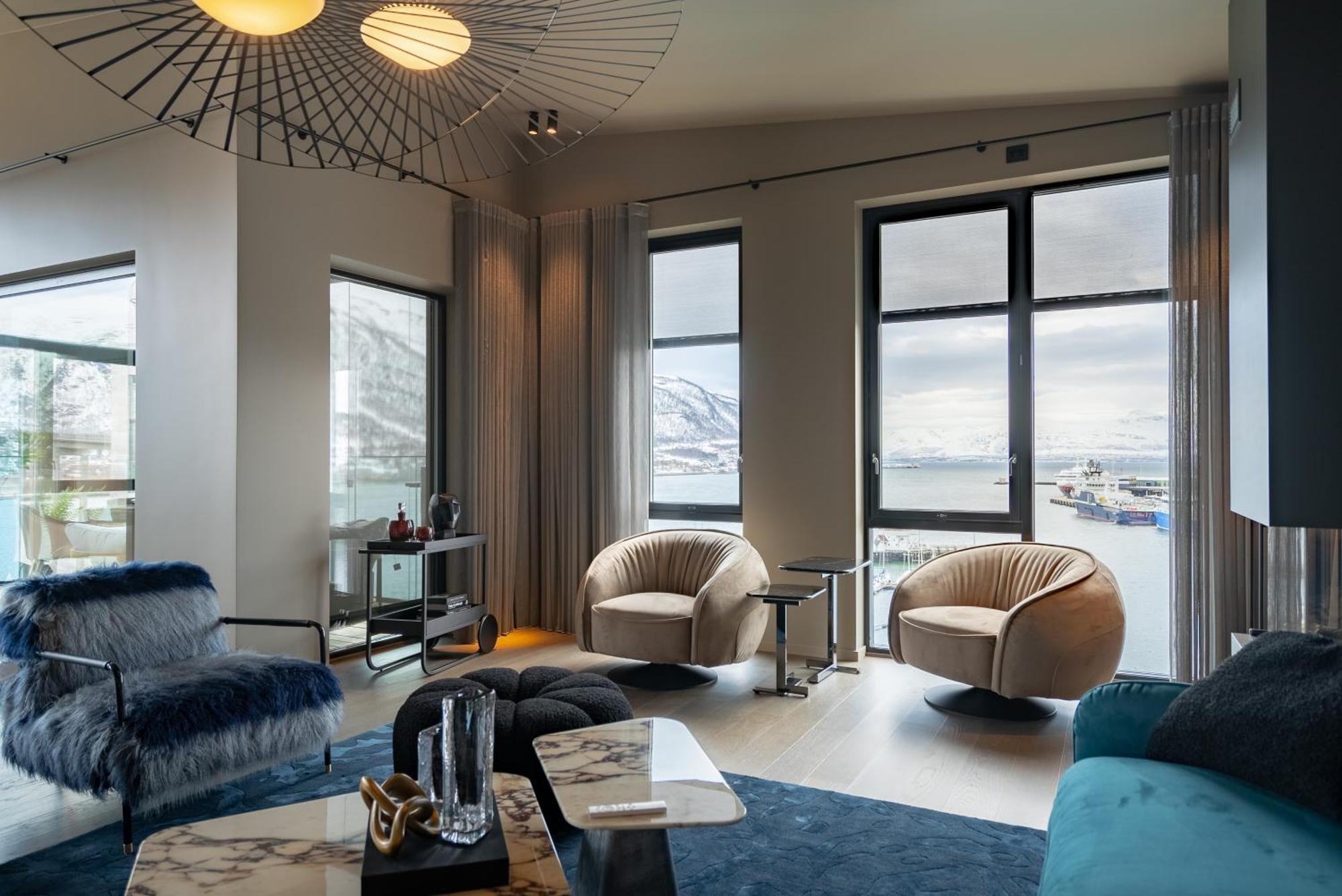 Vindlys Luxury Penthouse Apartment Tromso Exterior photo